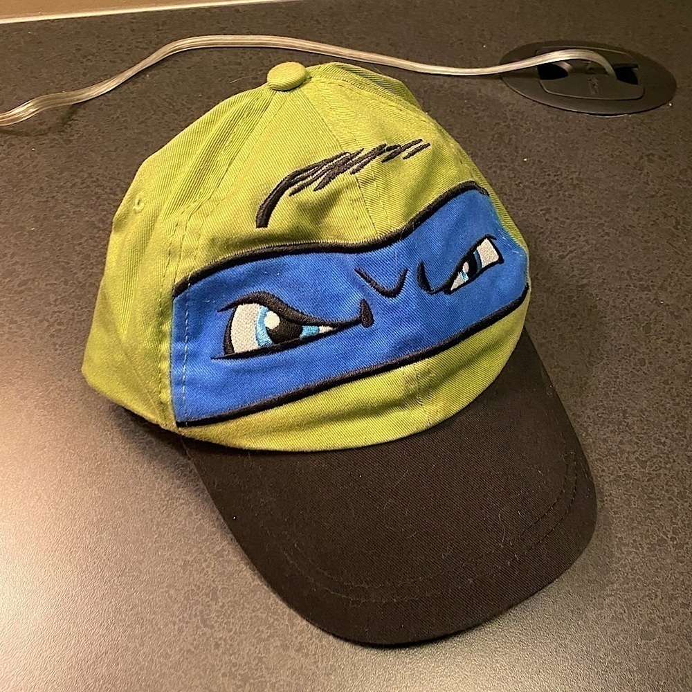 Vintage Teenage Mutant Ninja Turtle Youth Leonardo Hat